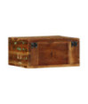 Comodă TV suspendată, aspect vintage, din lemn masiv reciclat, 40x30x19 cm Comodă TV suspendată, aspect vintage, din lemn masiv reciclat, 40x30x19 cm