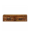 Dulap TV montat pe perete 80x30x19 cm, lemn reciclat - WOODBB1223 Dulap TV montat pe perete 80x30x19 cm, lemn reciclat - WOODBB1223