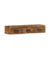 Dulap TV montat pe perete 100x30x19 cm, lemn reciclat - WOODBB1227 Dulap TV montat pe perete 100x30x19 cm, lemn reciclat - WOODBB1227