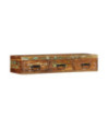Dulap TV montat pe perete 100x30x19 cm, lemn reciclat - WOODBB1227 Dulap TV montat pe perete 100x30x19 cm, lemn reciclat - WOODBB1227