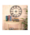 Ceas de perete vintage, cu cuarț, mecanism metal, 60 cm, XXL - WOODBB1233 Ceas de perete vintage, cu cuarț, mecanism metal, 60 cm, XXL - WOODBB1233