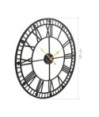 Ceas de perete vintage, cu cuarț, mecanism metal, 60 cm, XXL - WOODBB1233 Ceas de perete vintage, cu cuarț, mecanism metal, 60 cm, XXL - WOODBB1233
