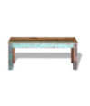 Bancă, 110 x 35 x 45 cm, lemn reciclat, cu aspect antichizat - WOODBB144