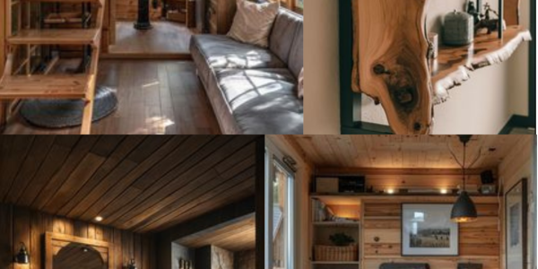 10 idei creative de a folosi lemnul reciclat în designul cabanelor moderne