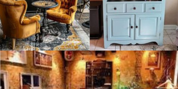 Transformarea mobilierului vechi în piese de design pentru cafenele