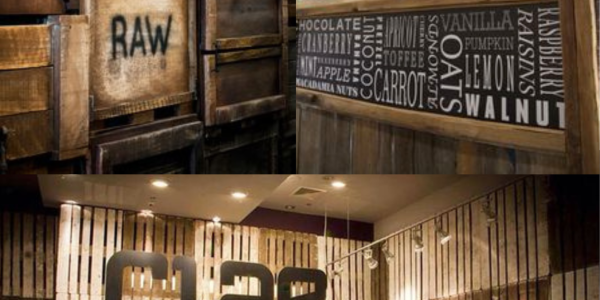 Lemnul reciclat ca element de branding pentru cafenele
