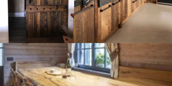 Stiluri de design interior care pun în valoare mobila din lemn reciclat